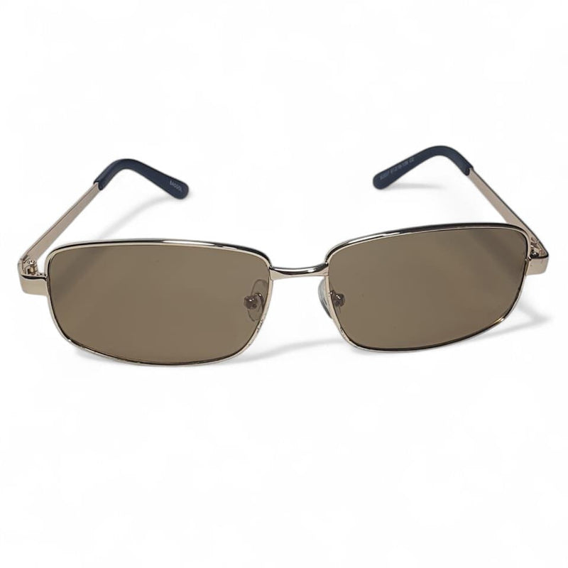 Rectangular Dark Lens Sunglasses – Sleek & Bold