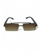Choice Hexa Rimless Gradient Sunglasses