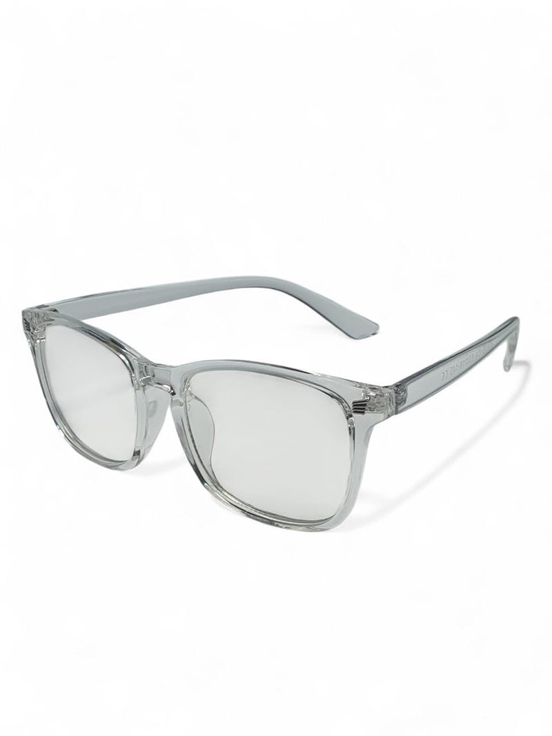 Transparent Clear Frame Eyeglasses | Lightweight Unisex Spectacles | Modern Minimalist Look